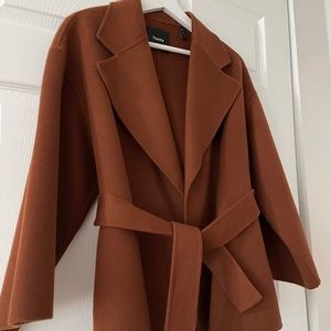 Theory New Divide Luxe Robe coat